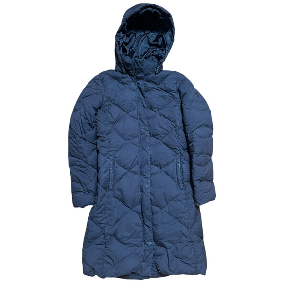 The North Face Black Puffer Goose Down Parka Jacket Coat Small S - Picture 1 of 6